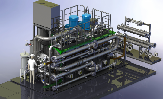 Grafika Stanowisko olejowe